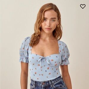 Reformation Delevan top